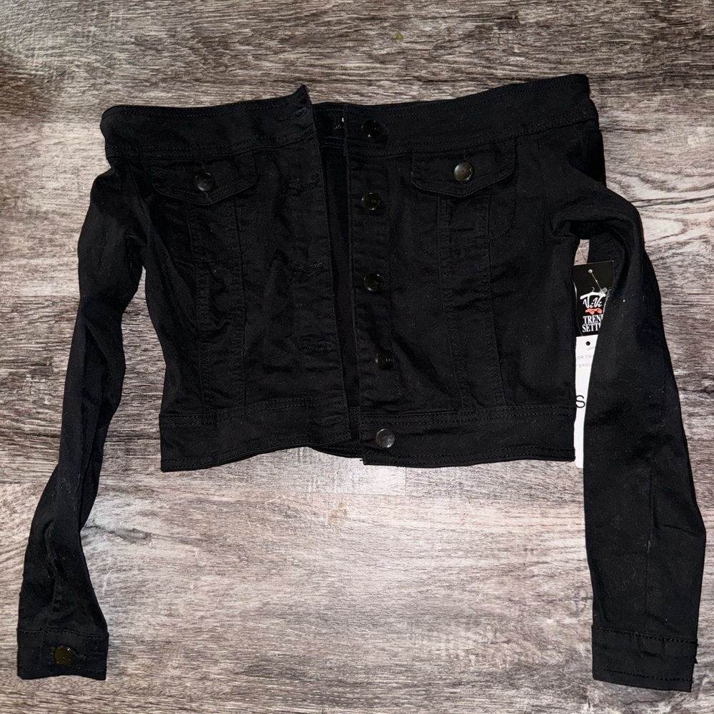 Brand New Small Jean Bustier Top made by American Bazi